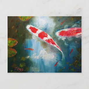 Postal Kohaku Koi