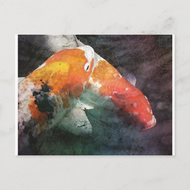 Postal Koi (Anverso)