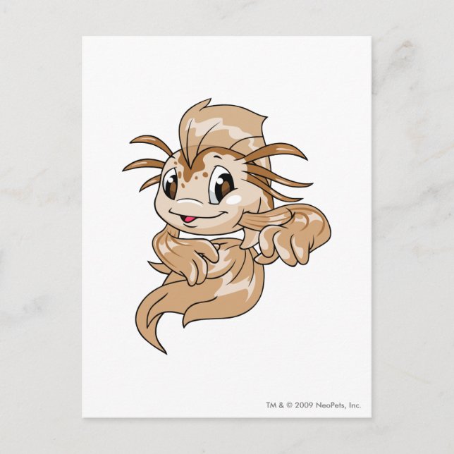 Postal Koi Brown (Anverso)