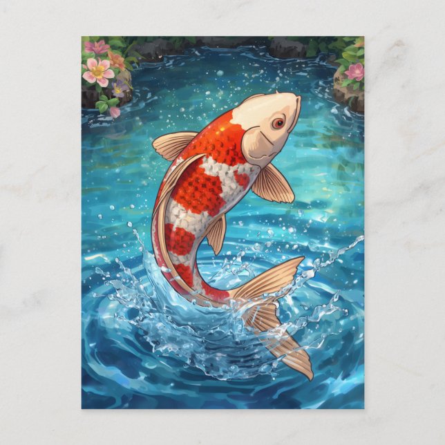 POSTAL KOI GRAPICK DESIGN (Anverso)