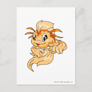 Postal Koi Naranja