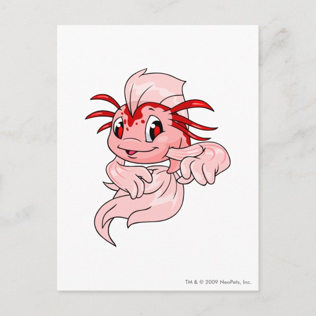 Postal Koi Red (Anverso)