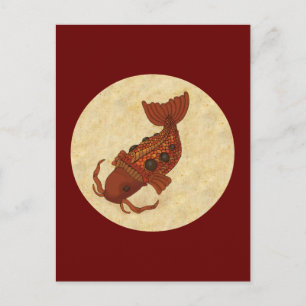Postal Koi Steampunk