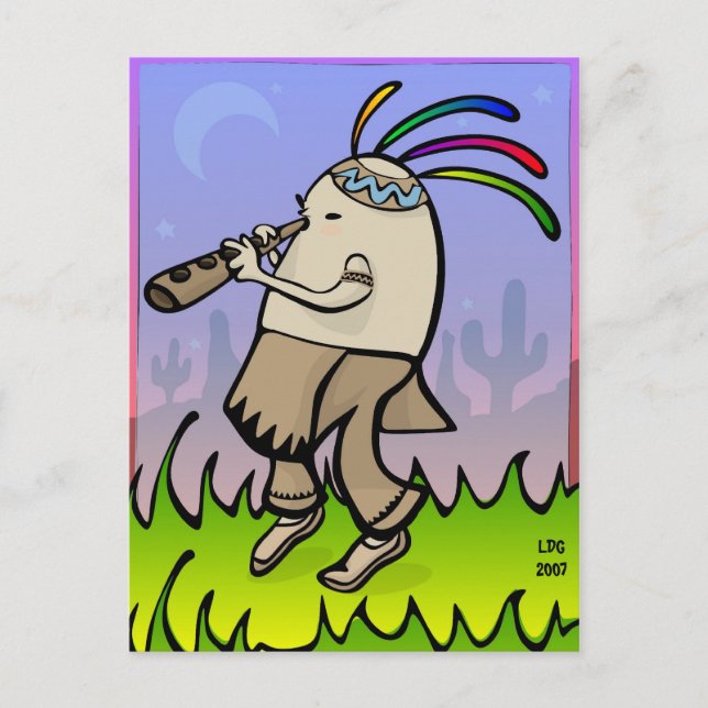 Postal kokop"EGG"lli (Anverso)