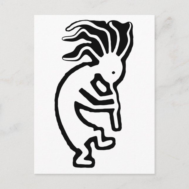 Postal Kokopelli (Anverso)