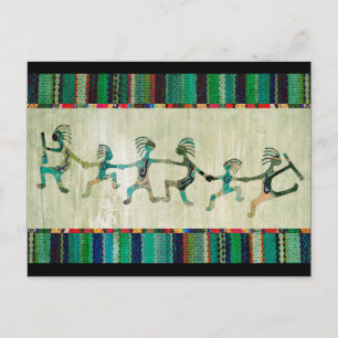 Postal KOKOPELLI, familia divertida y tus ideas