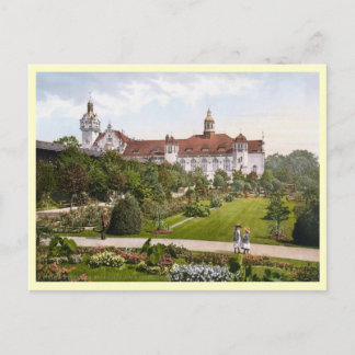 Postal Kolberg Strandschloss Rosengarten