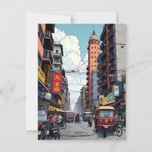 Postal Kolkata, India, centro de Keepsake Souvenir