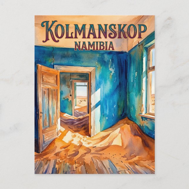 Postal Kolmanskop Namibia (Anverso)