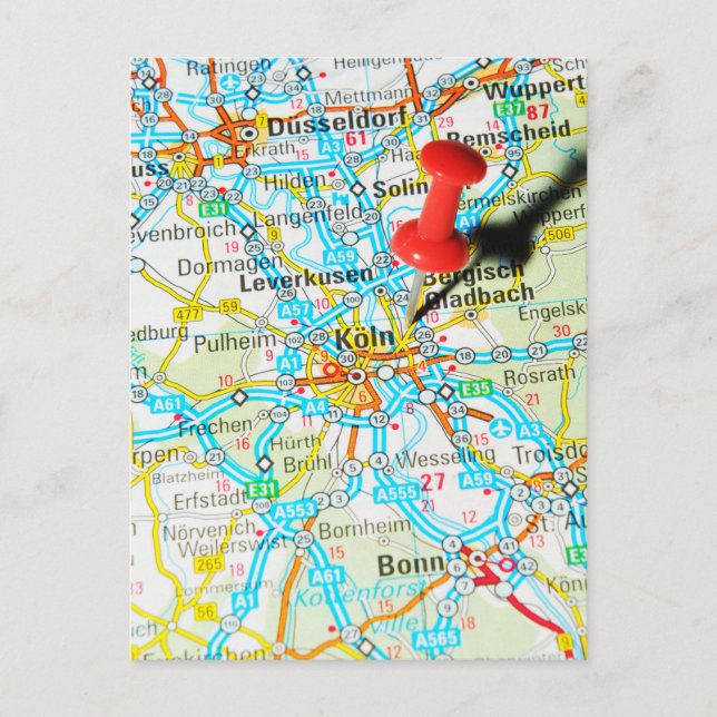 Postal Köln, Colonia (Alemania) (Anverso)