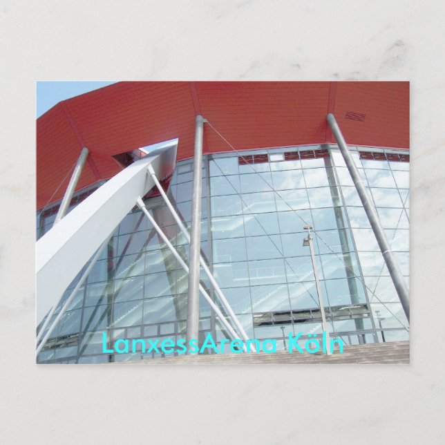 Postal Kölnarena Deutz, LanxessArena Köln (Anverso)