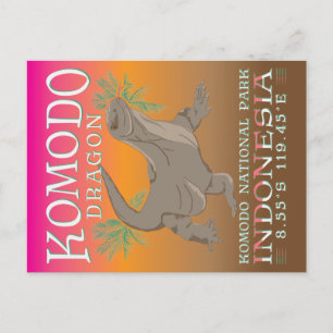 POSTAL KOMODO DRAGON - EL MAÍZ MÁS GRANDE.