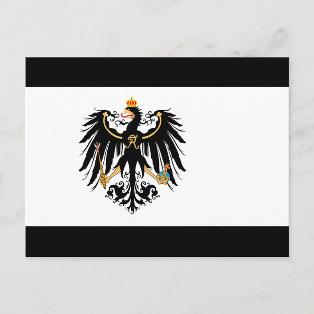 Postal Königreich Preussen Nationalfahne (Anverso)