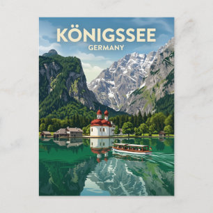 Postal Königssee Alemania