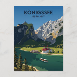 Postal Königssee Alemania