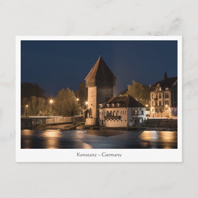 Postal Konstanz Alemania (Anverso)