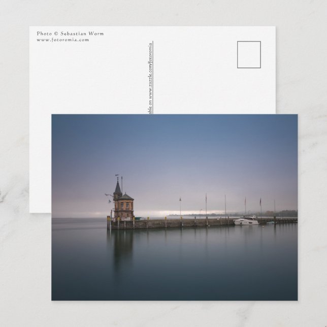 Postal Konstanz Alemania (Anverso / Reverso)