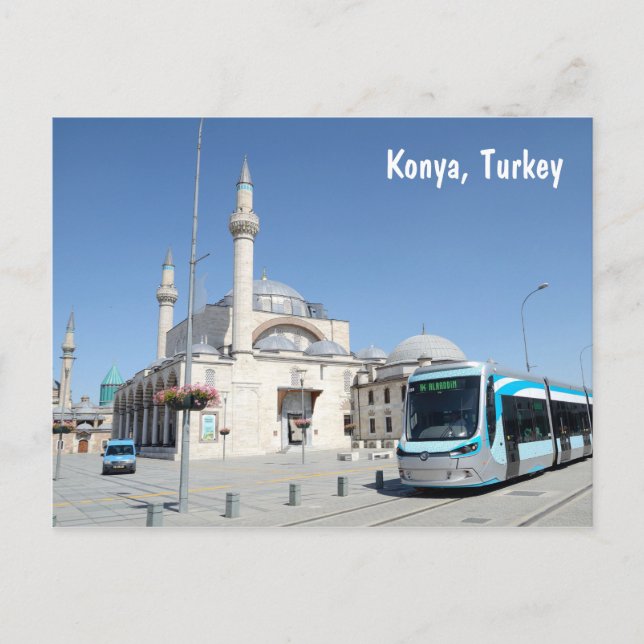 Postal Konya, Turquía (Anverso)