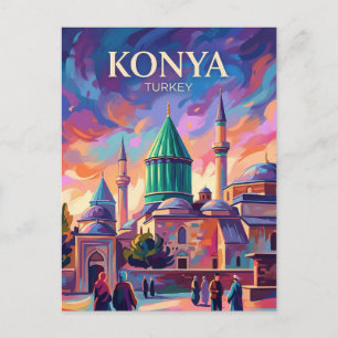 Postal Konya Turquía