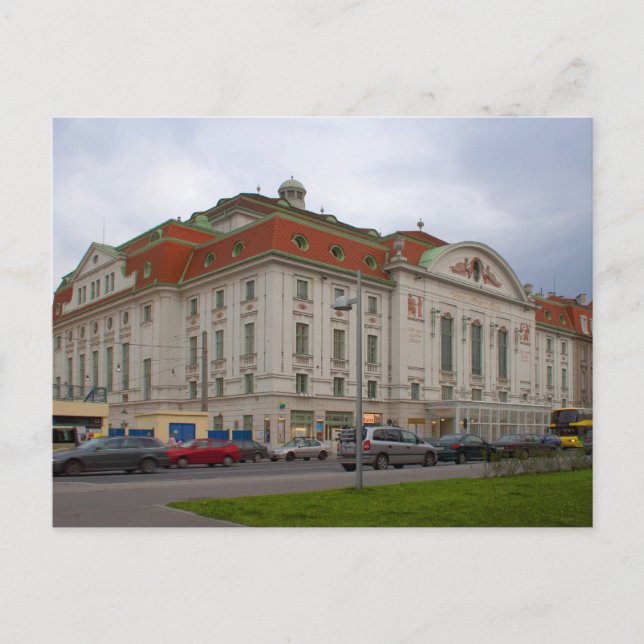 Postal Konzerthaus, Viena Austria (Anverso)