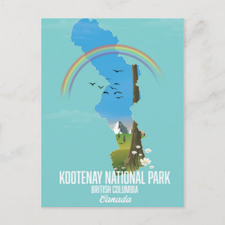 Postal Kootenay, Parque Nacional Kootenay Canadá