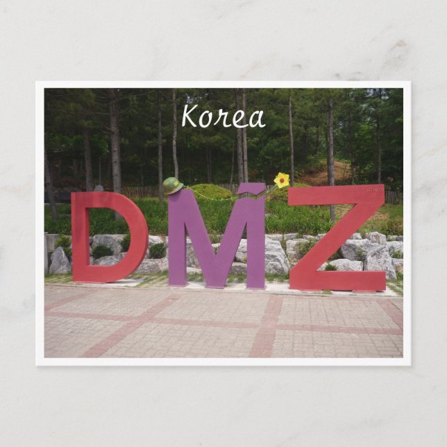 Postal korea dmz (Anverso)