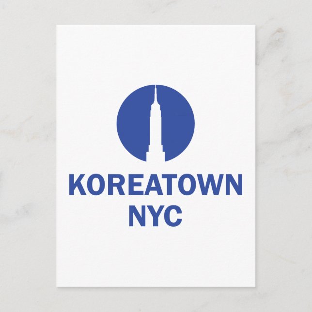 POSTAL KOREATOWN NYC (Anverso)