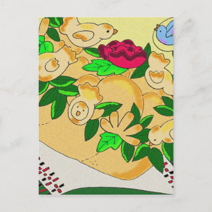 Postal Korovai para Boda ucraniano