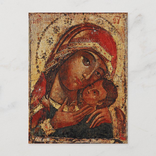 Postal Korsunskaja: icon of the Mother of God of Cherson (Anverso)