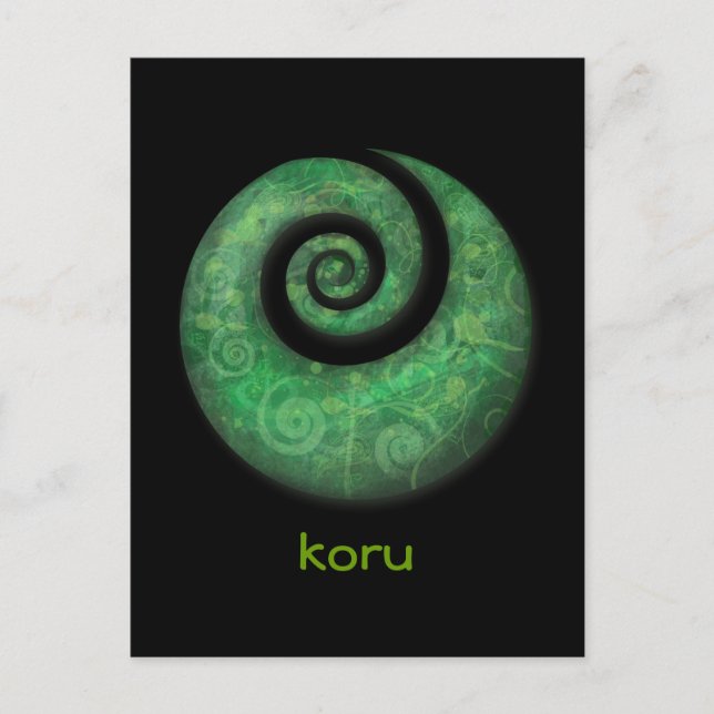 Postal koru (Anverso)