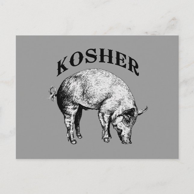 Postal Kosher (Anverso)