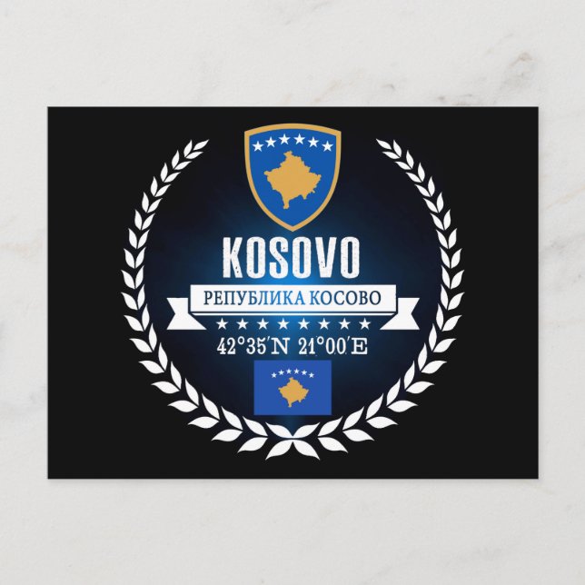Postal Kosovo (Anverso)