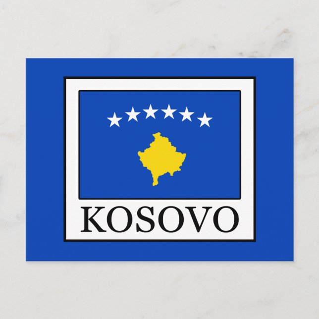 Postal Kosovo (Anverso)