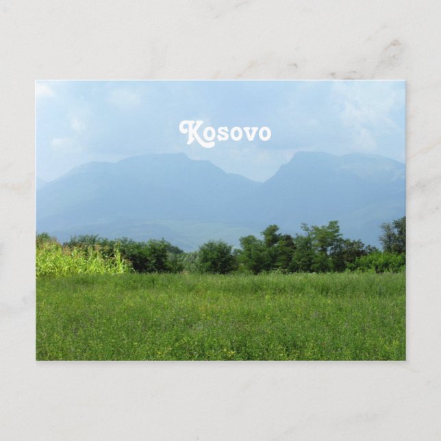 Postal Kosovo (Anverso)