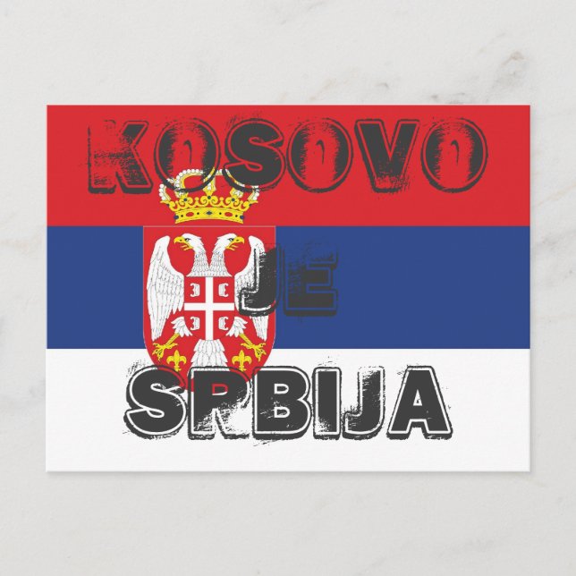 POSTAL KOSOVO JE SRBIJA (Anverso)