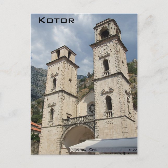 Postal Kotor (Anverso)