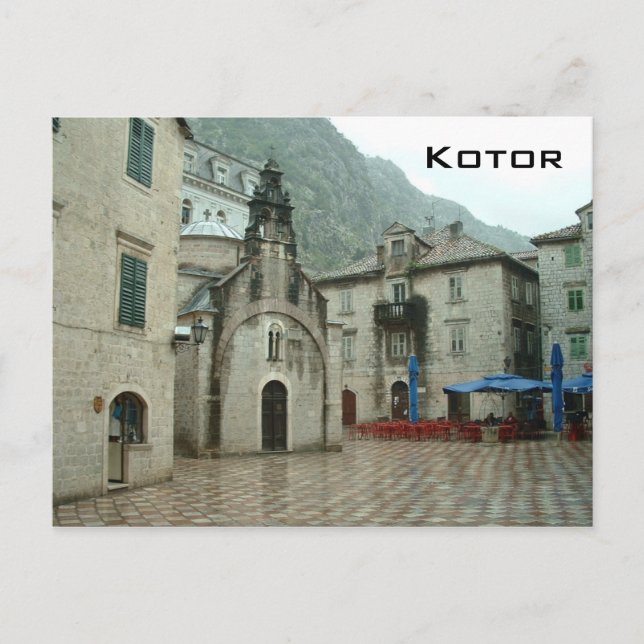 Postal Kotor (Anverso)