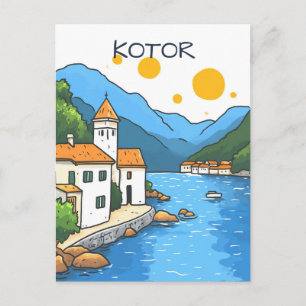 Postal Kotor Viajes Montenegro