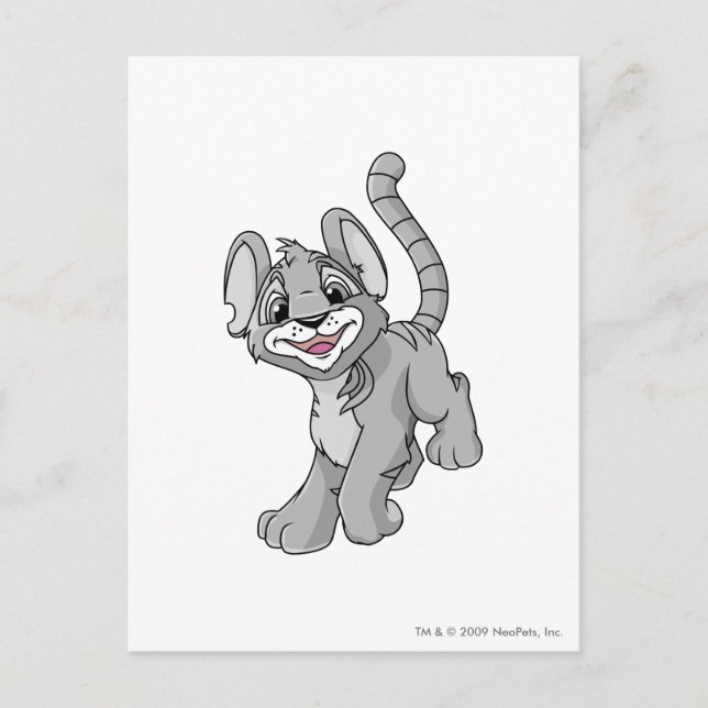 Postal Kougra Silver (Anverso)