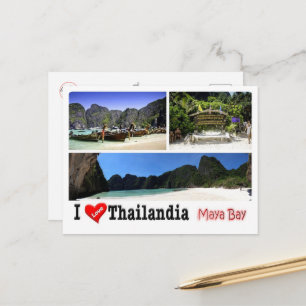 Postal Krabi - Bahía Maya - Tailandia - Me encanta -