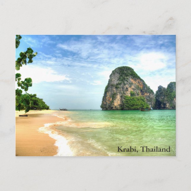 Postal Krabi, Tailandia (Anverso)