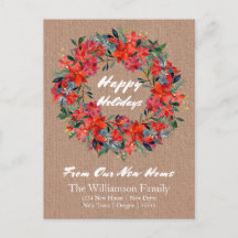 Kraft Paper Watercolor Wreath desde nuestro nuevo 