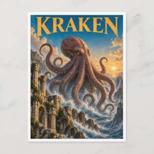 Postal Kraken, Monstruo de Fantasía Gótica