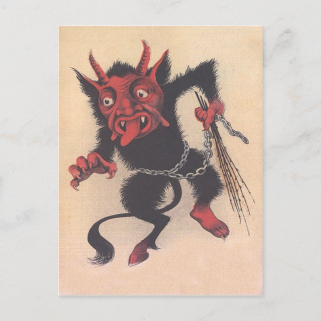 Postal Krampus (Anverso)