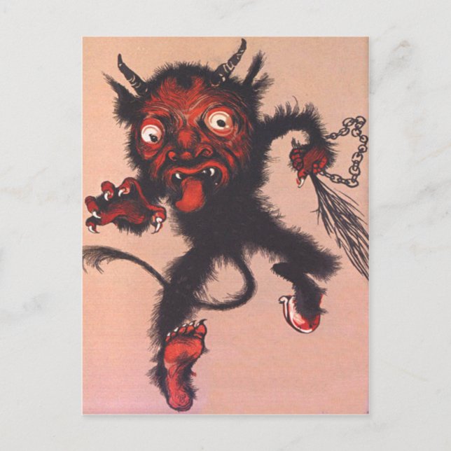 Postal Krampus (Anverso)