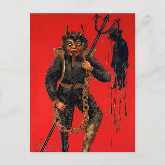Postal Krampus (Anverso)