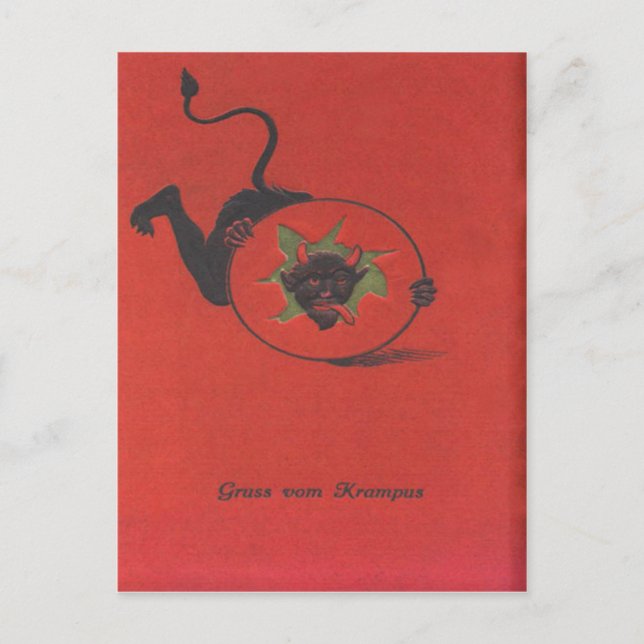 Postal Krampus (Anverso)
