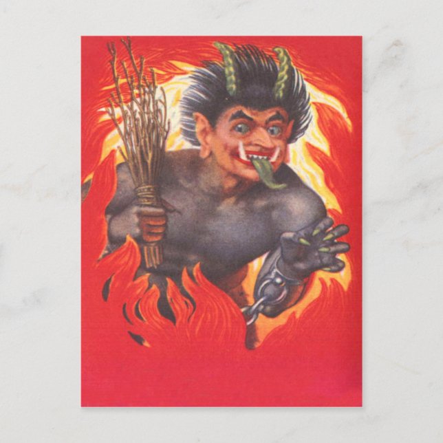 Postal Krampus (Anverso)