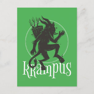 Postal Krampus Green