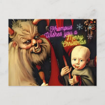 Krampus te desea una feliz Navidad